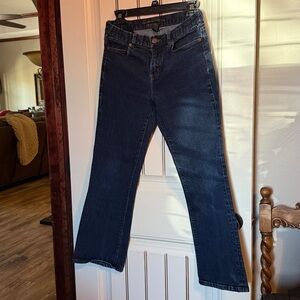 Ralph Lauren Blue Jeans, Excellent Condition.   Size 6P and in-seam is 27.5.